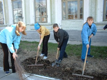 Экологическая акция в Мариинском Посаде «Волга река – чистые берега»
